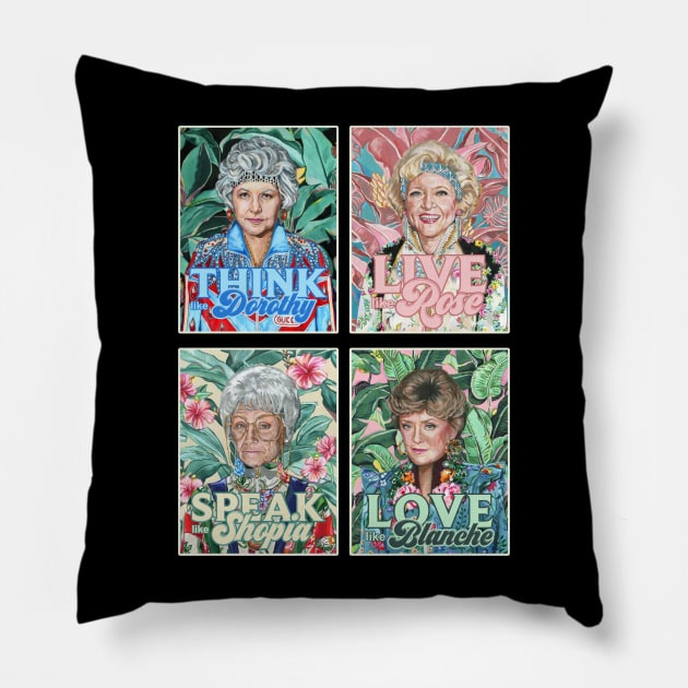 The Golden Girls - Legends Pillow by Leopards