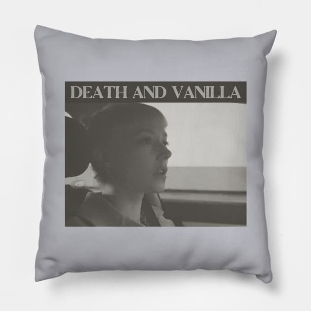 DEATH AND VANILLA Pillow by Noah Monroe