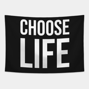 The CHOOSE LIFE WHAM! Tapestry