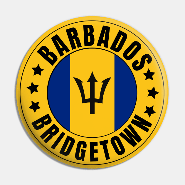 Bridgetown Pin by footballomatic