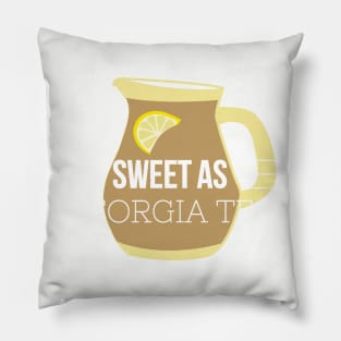 Sweet as Georgia Tea Pillow