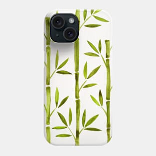 Green Bamboo Phone Case