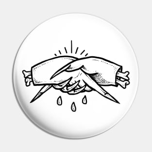 Shake hands Pin