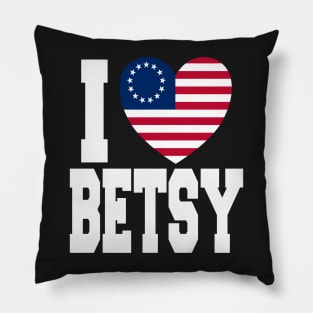 USA Betsy Ross Flag Victory 1776 Pillow