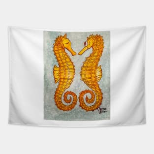 Seahorse Rendezvous Tapestry