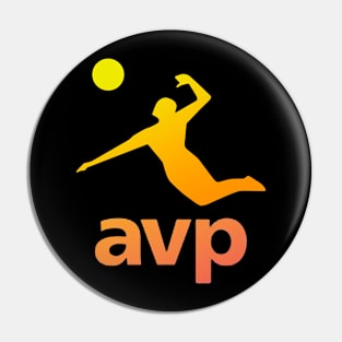 AVP Beach Volleyball Pin