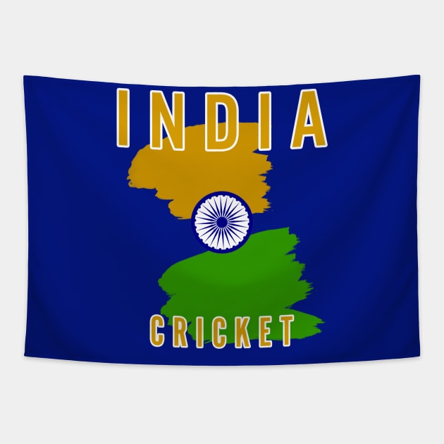 India Cricket Tapestry by Room Thirty Four