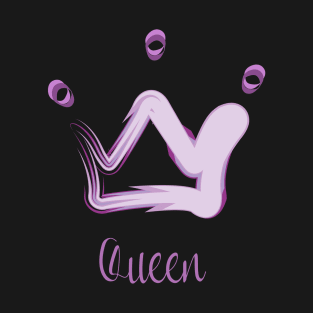 Queen Crown design T-Shirt