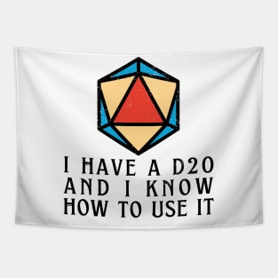 I Have a d20 and I Know How to Use It: RPG Pride Tapestry