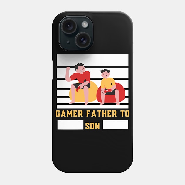 Gamer Father Phone Case by Minisim