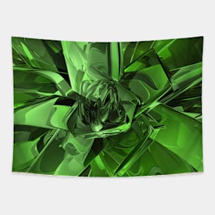 Green Abstract Tapestry