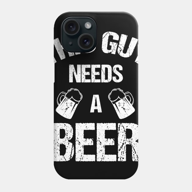 This guy needs a beer Phone Case by cypryanus