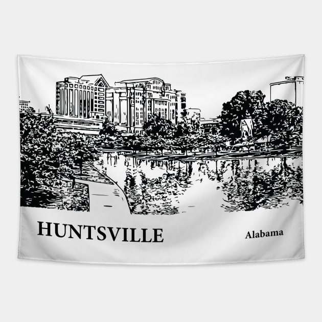 Huntsville - Alabama Tapestry by Lakeric