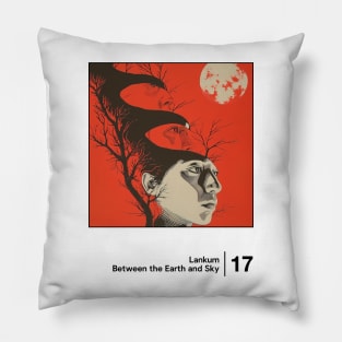 Between the Earth and Sky - Minimal Style Graphic Fan Artwork Pillow