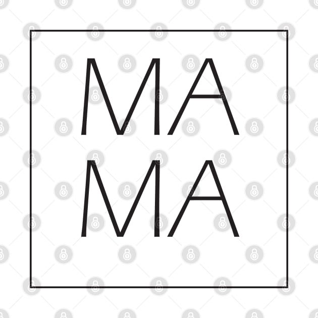 Mama Square Women :Funny Gift ,For Lady ,Yong Girl , Gift for Mom ,Gift for Dad,birthday Gift by DonVector