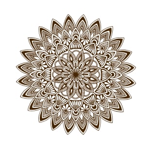 Mandala (brown) T-Shirt