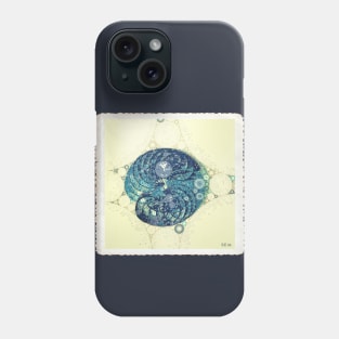 Blue Nautilus Phone Case