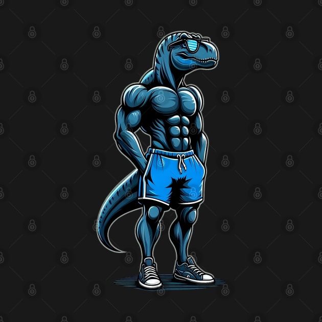 I'm Going To The Gym bodybuillding Gift, Motivation, Workout Gift,Dinosaure by Customo