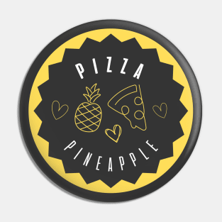 Pizza + Pineapple = Love ♥ Pin