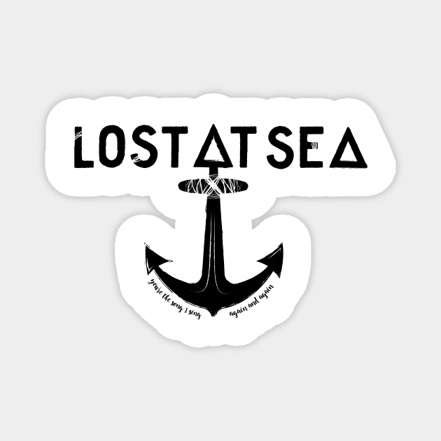 Lost at Sea Magnet by Limey Jade 