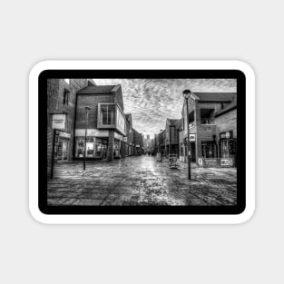 Beverley, Flemingate Shopping Centre, Black And White Magnet