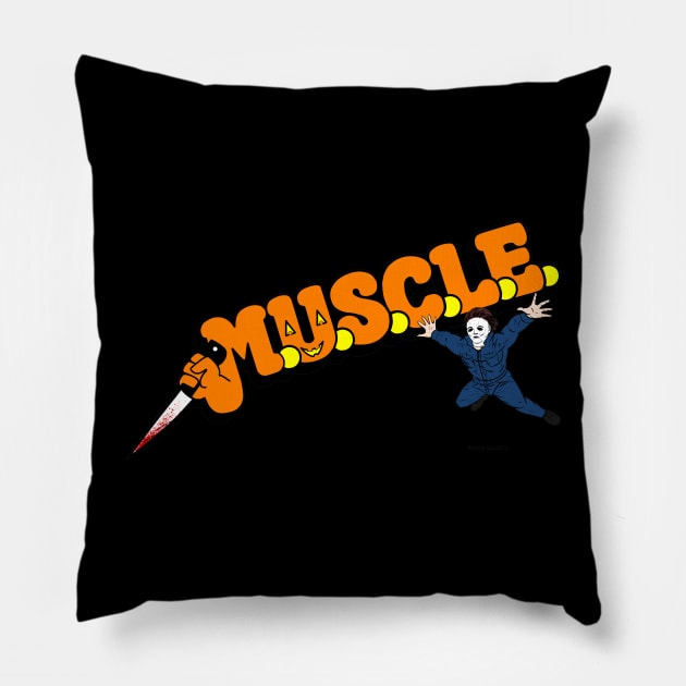 Halloween  M.U.S.C.L.E. Pillow by DougSQ