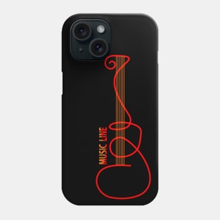 MUSIC LINE (color) Phone Case