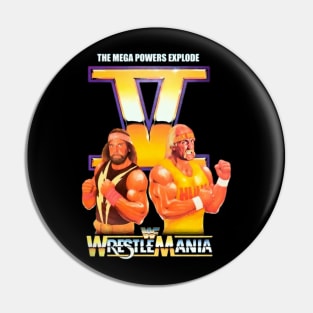 The Mega Powers Explode Pin