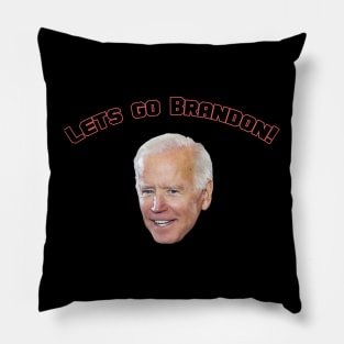 lets go brandon Pillow