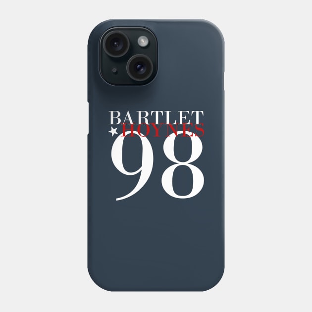 Bartlet-Hoynes '98 Phone Case by khaighle