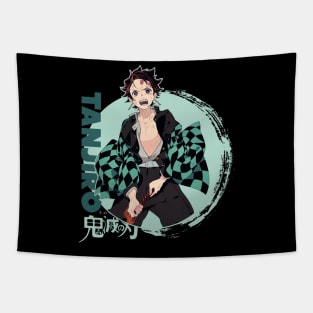 demon slayer - tanjiro Tapestry