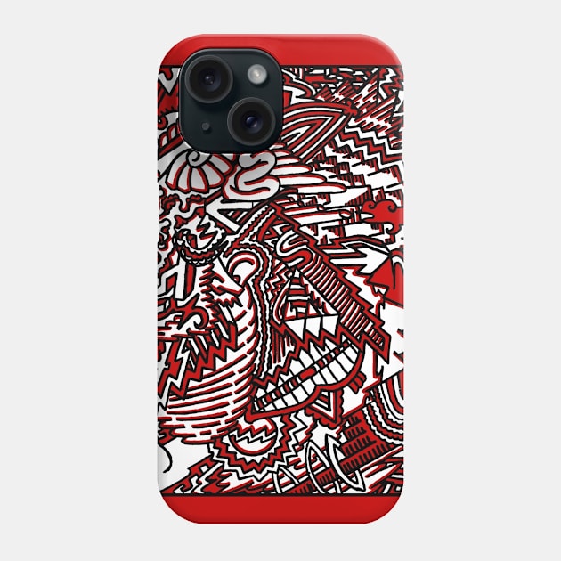 World Compression Phone Case by ugu