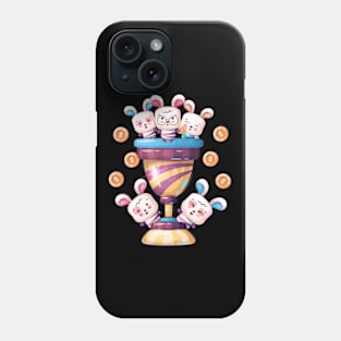 Funny Rabbits Phone Case