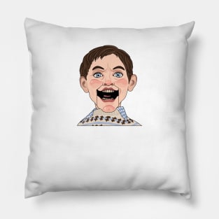 Fats | Magic 1978 | Creepy Ventriloquist Dummy Pillow