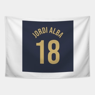 Jordi Alba 18 Home Kit - 22/23 Season Tapestry