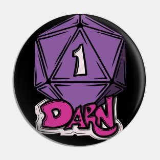 Darn - Purple Pin