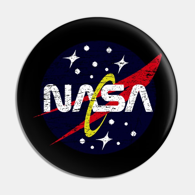 NASA Alternative Logo Pin by Mandra