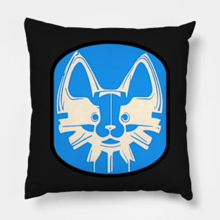 Happy Cat Logo Pillow