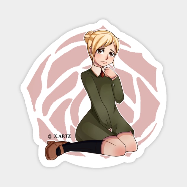 Rule of Rose Jennifer Magnet by X.Artz_