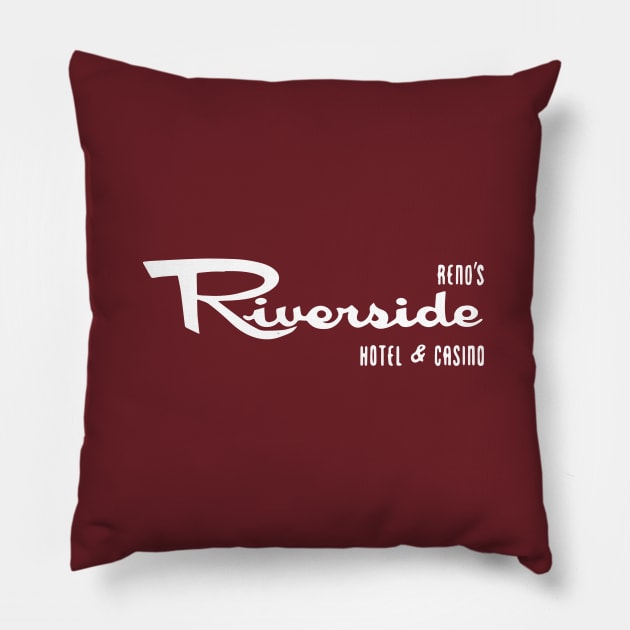 HOTEL RIVERSIDE RENO Pillow by HAGEN