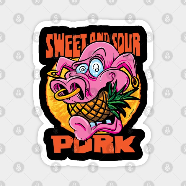 Sweet and Sour Pork Magnet by eShirtLabs