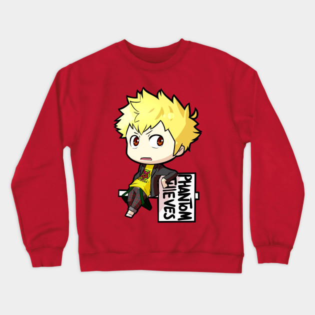 Chibi Ryuji Sakamoto Persona 5 Persona 5 Crewneck Sweatshirt