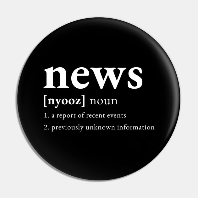 News (white text) Pin by caseofstyle