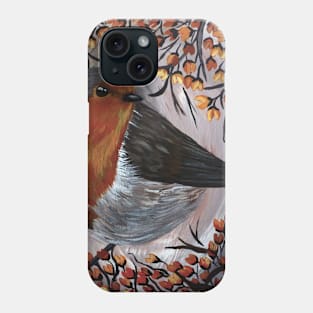 European robin Phone Case