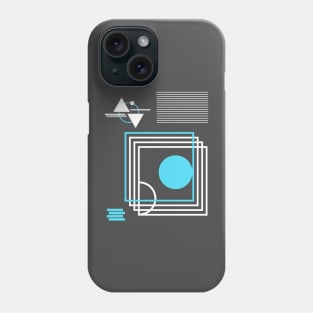 minimalstic abstract geometric Phone Case