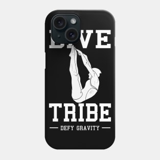 Womens Dive Tribe 2 Womens Springboard Platform Diver Phone Case