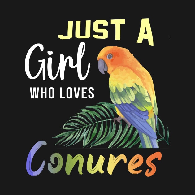 Just a girl who love conures by CoolFuture