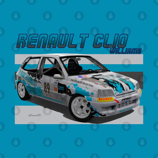 Renault Clio Williams by PjesusArt