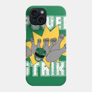 Power Strike! - Green Phone Case