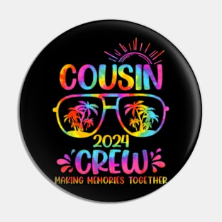 Cousin Crew 2024 Making Memories Family Squad Trip Pin